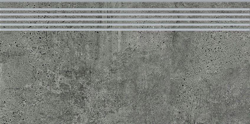 Ступень Opoczno NEWSTONE GRAPHITE STEPTREAD 29,8x59,8 - фото 1 - id-p1546736356