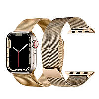 Ремешок для Apple Watch "Миланская петля" 38/40/41 мм золотой
