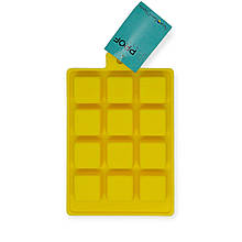 Форма для льоду Profsil Міць Тризуб жовта 20х13.3х2 см