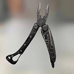 Мультиінструмент LEATHERMAN Skeletool TOPO з карабіном, 7 інструментів, мультитул плоскогубці