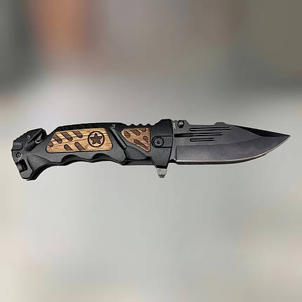 Ніж тактичний Boker Plus AK-14, клинок 93 мм, чорний, сталь 440C*, фото 1