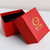 Подарочная коробка Красная картонная