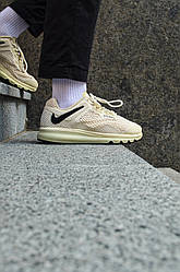 Чоловічі кросівки Nike Air Max Stussy Fossil Найк Аir Макс Стуссі Фоззил 41