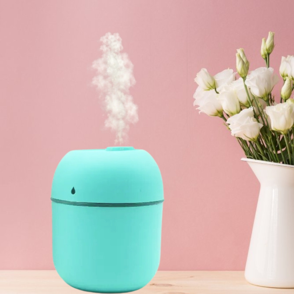 Портативний міні зволожувач повітря Colorful Egg Humidifier Повітряний дифузор зволожувач від USB, фото 1