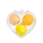 Набір спонжів для макіяжу у футлярі Puffy 3 штуки, фото 4