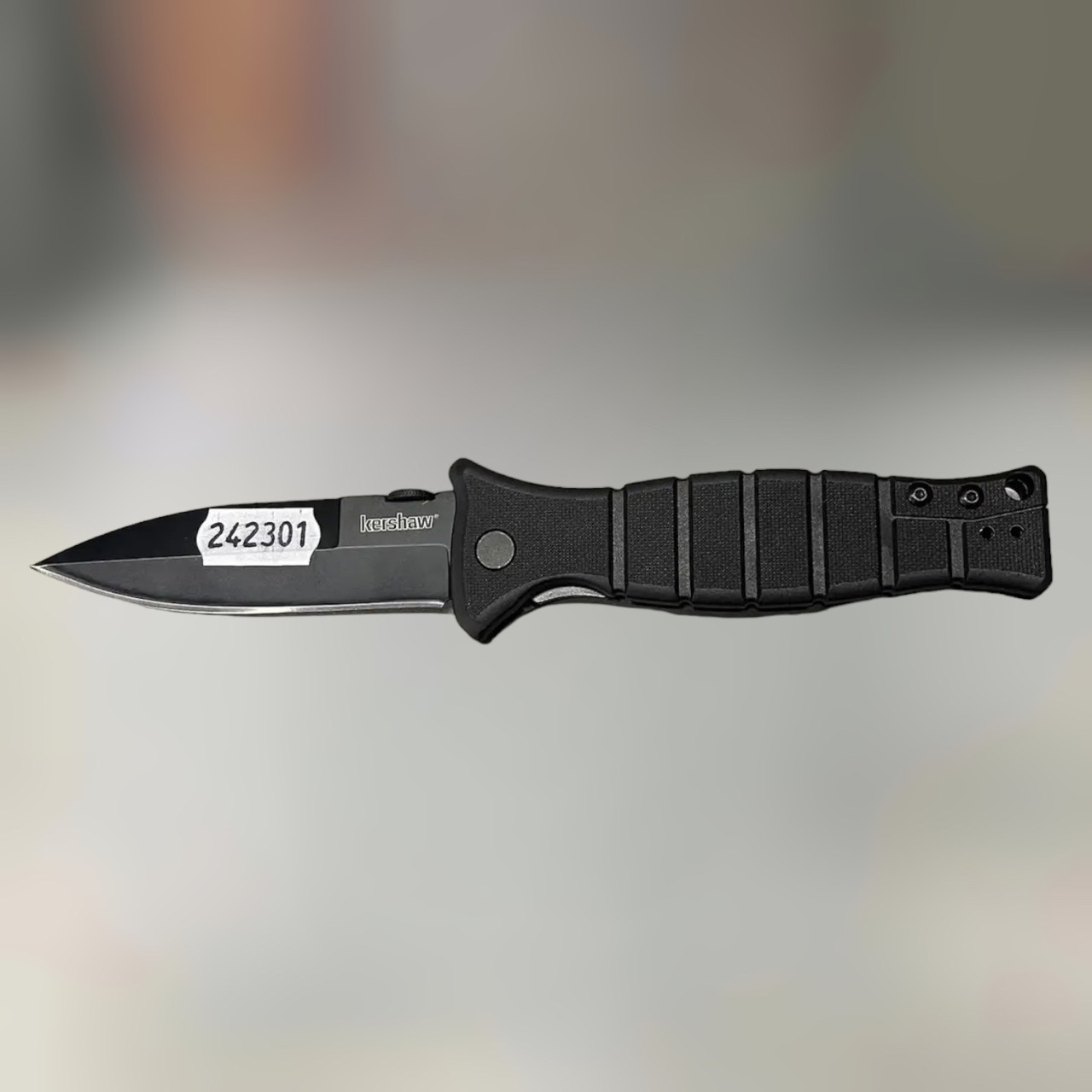 Ніж Kershaw XCOM (3425), чорний колір, сталь 8Cr13MoV, тактичний складаний ніж для військових*