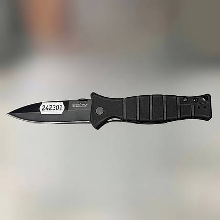Ніж Kershaw XCOM (3425), чорний колір, сталь 8Cr13MoV, тактичний складаний ніж для військових*, фото 1