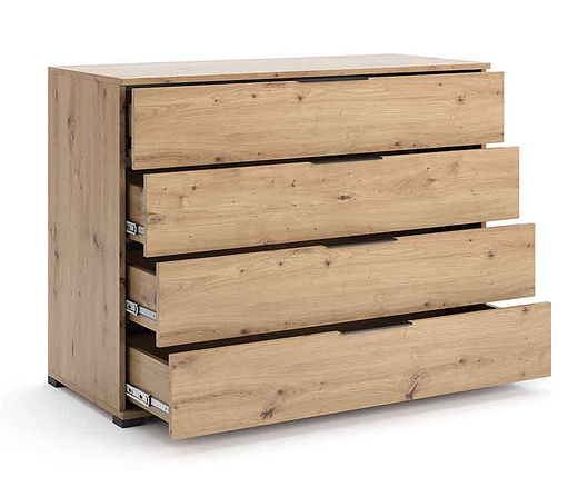 Комод Teddy 4 шухляди Дуб Артізан ТМ Міро-Марк, фото 2