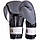 Боксерські рукавиці шкіряні UFC PRO Training  18 унцій сірий-чорний, фото 2
