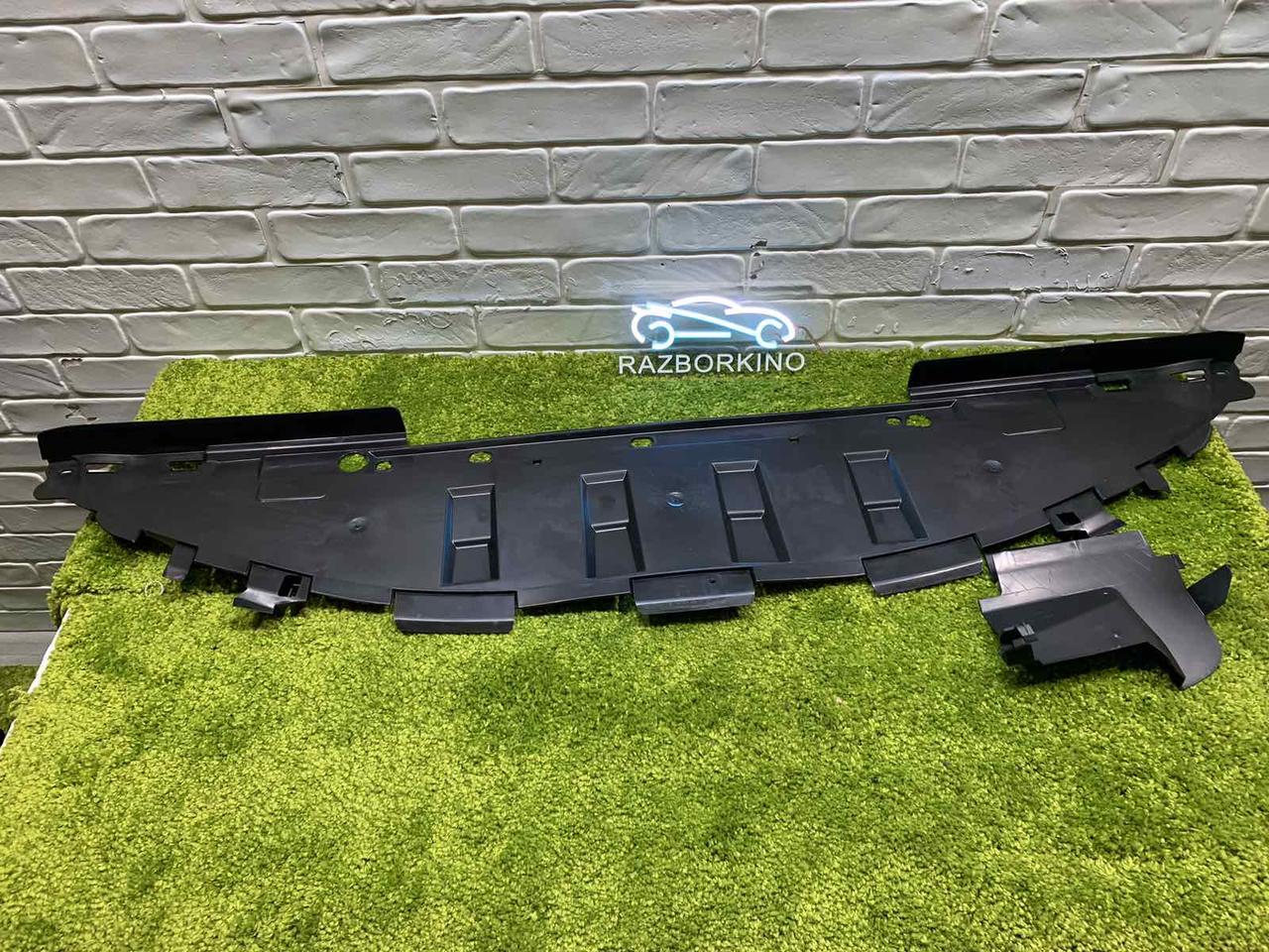 Захист переднього бамперу Renault Megane 2 Рено Меган 2 2002-2005 Захист нижньої губи Рено Меган 2 POLCAR, фото 1