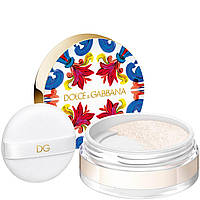 Рассыпчатая пудра для лица Dolce & Gabbana Solar Glow Translucent Loose Setting Powder, Crystal, 10 г