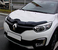 Дефлектор капоту (мухобійка) Renault CAPTUR 2013-