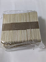 ТЕРВ'ЯНИЙ ШПАЧ ДЛЯ депіляції брів 50 ШТ РОЗМІР 90ММ*8 ММ*2ММ