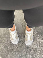 Світлі кросівки Нью Беленс 302 жіночі. Модні кроси на кожен день New Balance 302., фото 10