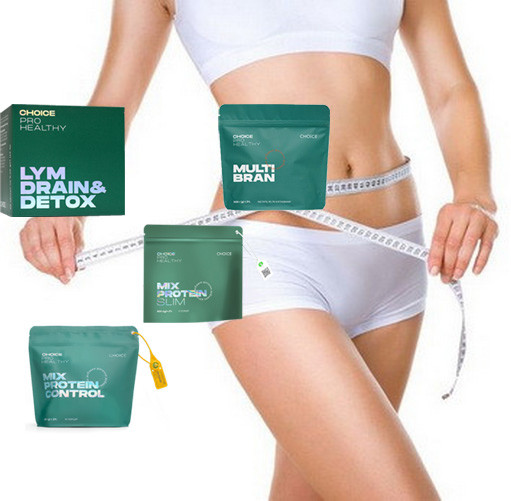 LYM drain & detox та Multi Brain Mix Protein SLIM Mix protein Control – супер набір для схуднення від Чойс