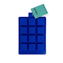 Форма для льоду Profsil Міць Тризуб синя 20х13.3х2 см