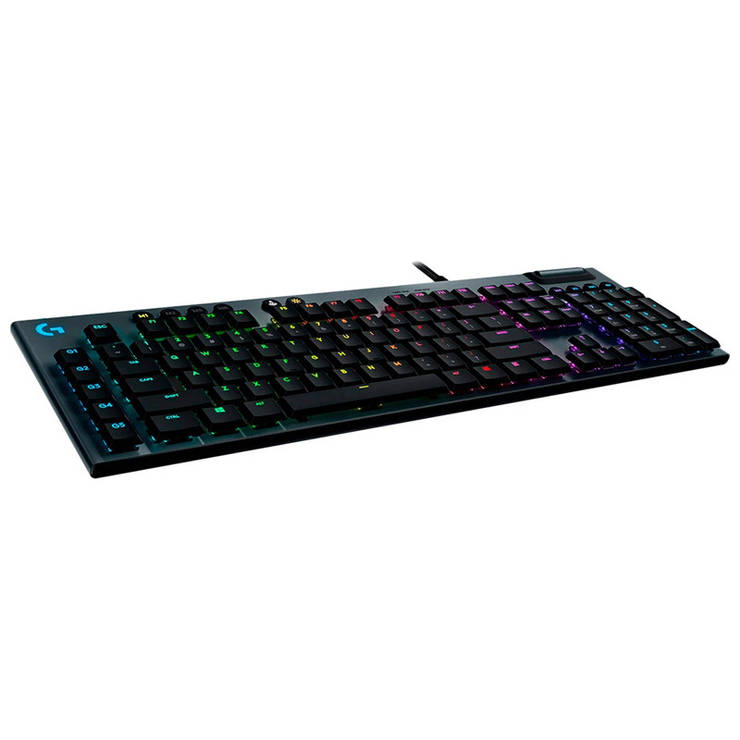 Комп'ютерна клавіатура LOGITECH G815 LIGHTSPEED RGB (чорна), фото 2