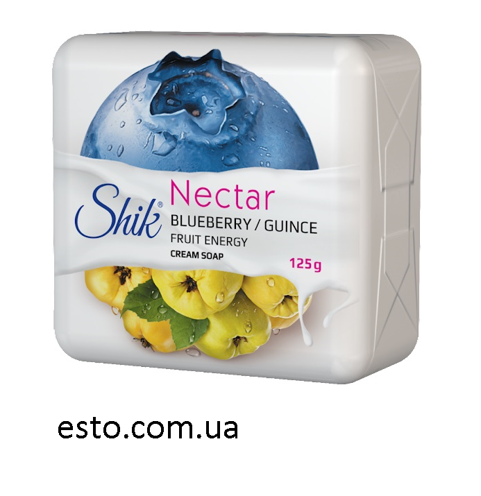 Крем-мило туалетне Shik Nectar Чорниця та айва 125 гр