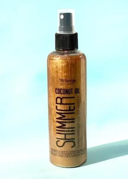 Top Beauty Coconut Oil Shimmer  Кокосова олія для засмаги з шиммером 100 мл