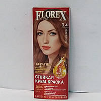 Florex Super Фитокомплекс Краска для волос 3.4 Лесной Орех 100 мл*