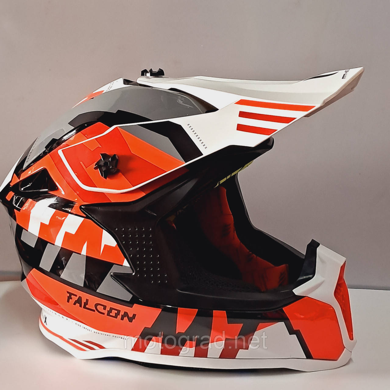 Мотошолом Ендуро MT FALCON ARYA A5 Gloss Red, фото 1