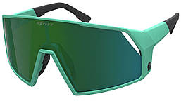 Сонячні окуляри Scott Shield Pro soft teal green chrome
