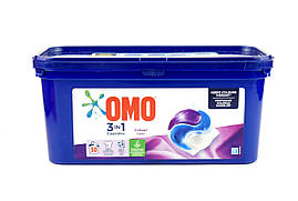 Капсули для прання OMO Colour 3в1, 30 шт (Нідерланди)