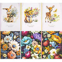 От 4 шт. Блокнот 14,3*20см "Мандарин" 48 аркушів, інтегр. обкл., клітинка 226989/БК013/1-8 купить оптом