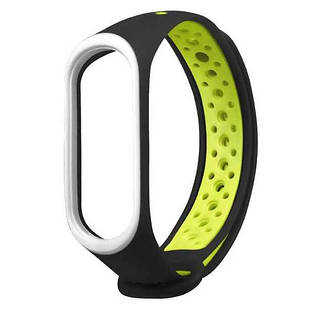 Ремінець mi band 6 black-green