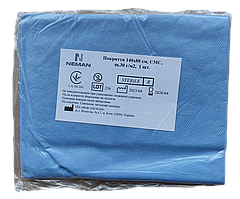 Простирадло медичне (покриття) Неман стерильне СМС розмір 140 см х 80 см