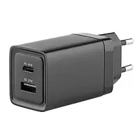 Сетевое зарядное устройство для телефона Glasscove TC-092CA 45W GAN 2-PORT (TYPE-C + USB) + Cable Type-C to