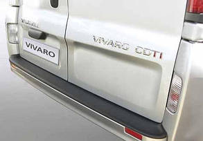 Накладка на задній бампер Opel Vivaro/Renault Trafic 01-14, ABS-пластик