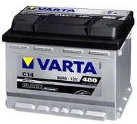 Аккумулятор 56 Ah BLACK C14 (-+) (плюс справа) "VARTA" Германия УЦЕНКА !!!