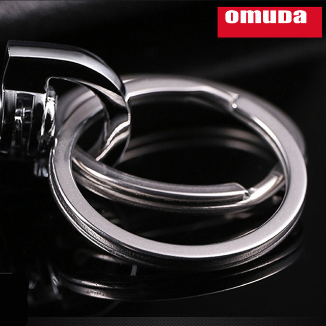 Брелок-карабін для ключів Omuda A3718 метал Чорний