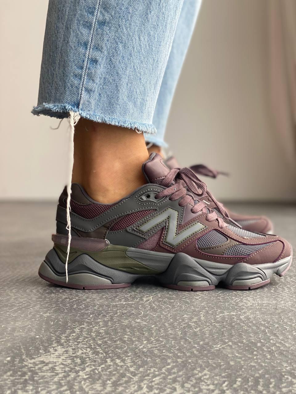 Модні жіночі кросівки Нью Беленс 9060. Класні кроси для дівчат New Balance 9060.