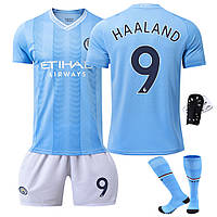 Детская футбольная форма Manchester City HAALAND 9 2024.
