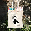 Екошопер BookOpt BK4015 Black Cat бежевий, фото 9