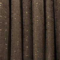 Мармурова шторна тканина темно-золотого кольору, висота 2.8 м (M21-1)