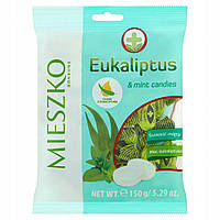 Карамель з евкаліптом і м'ятою Mieszko Eukaliptus&mint candies 150 г Польща