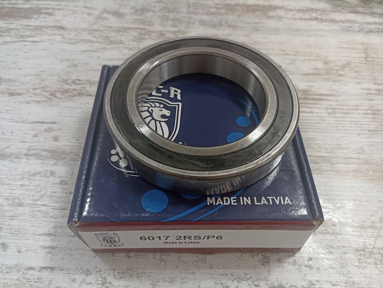 Підшипник АН125975 180117 (6017) 2RS/P6 (BBC Латвія), фото 1