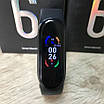 Фітнес браслет FitPro Smart Band M6 (смарт годинник, пульсоксиметр, пульс). Колір: чорний, фото 7