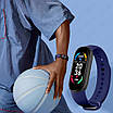 Фітнес браслет FitPro Smart Band M6 (смарт годинник, пульсоксиметр, пульс). Колір синій, фото 6