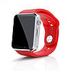Смарт-годинник Smart Watch A1 розумний електронний зі слотом під sim-карту + карту пам'яті micro-sd. Колір: червоний, фото 6