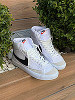 Кеды Nike Blazer MID Black/White.