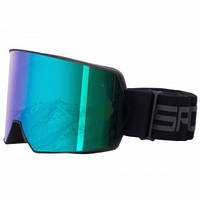 Очки горнолыжные SPOSUNE черная оправа / Цвет линз хамелеон / Очки для катания на лижах