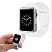 Смарт-годинник Smart Watch A1 розумний електронний зі слотом під sim-карту + карту пам'яті micro-sd. Колір: білий, фото 2