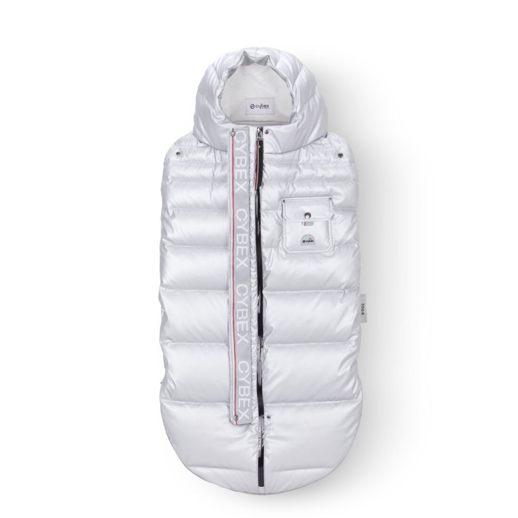 Чохол на ніжки зимовий Cybex Platinum, Arctic Silver