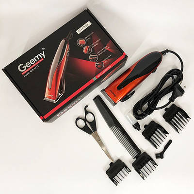 Машинка для стрижки GEMEI GM-1012, машинка для стрижки волосся домашня, Машинка для стрижки провідна