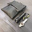 Набір: Сумка з кобурою + ліхтар тактичний POLICE BL-X71-P50, фото 3