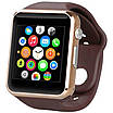 Смарт-годинник Smart Watch A1 розумний електронний зі слотом під sim-карту + карту пам'яті micro-sd. Колір: золотий, фото 10